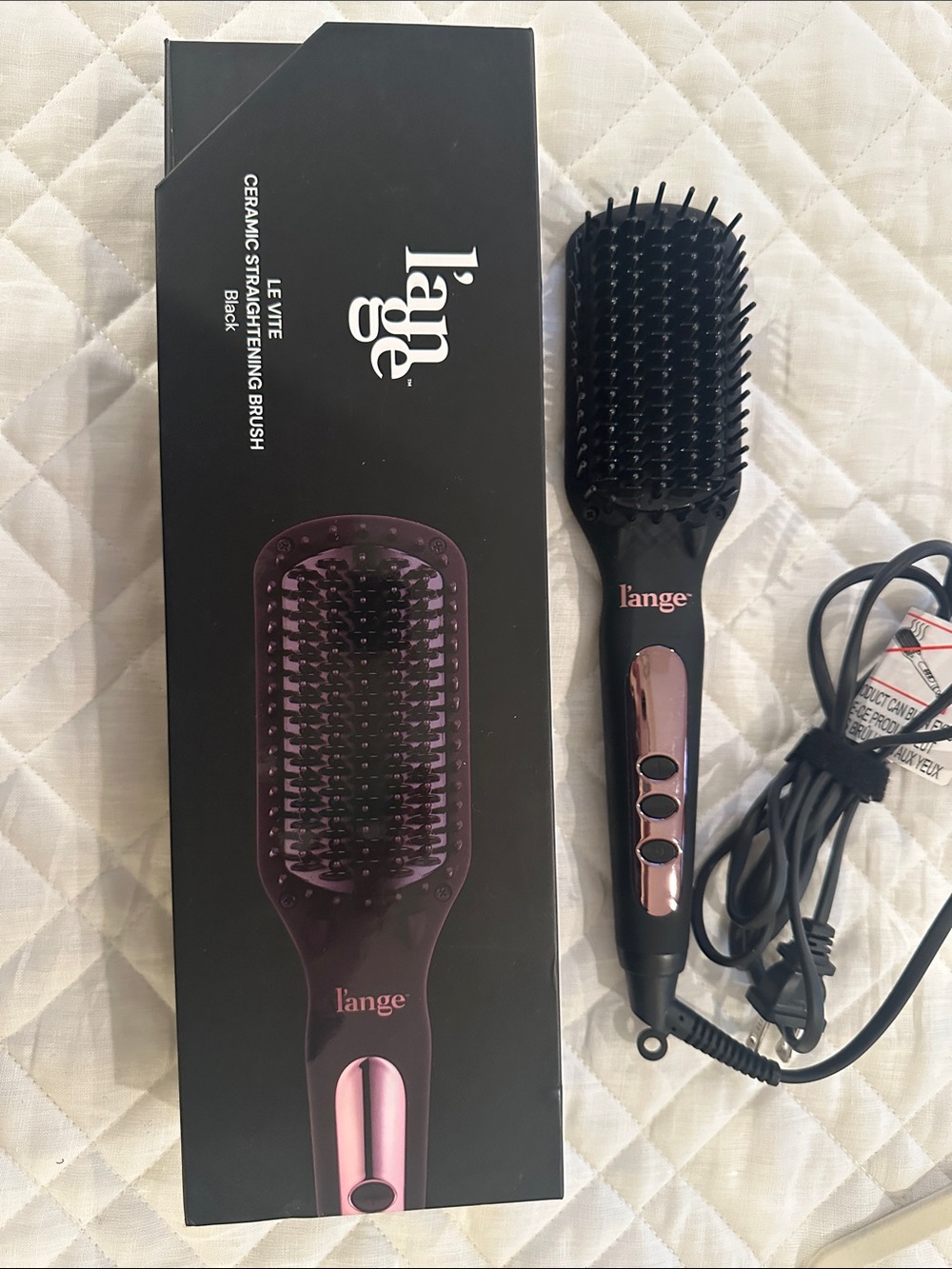 L’ange Le Vite Ceramic Straightening Brush